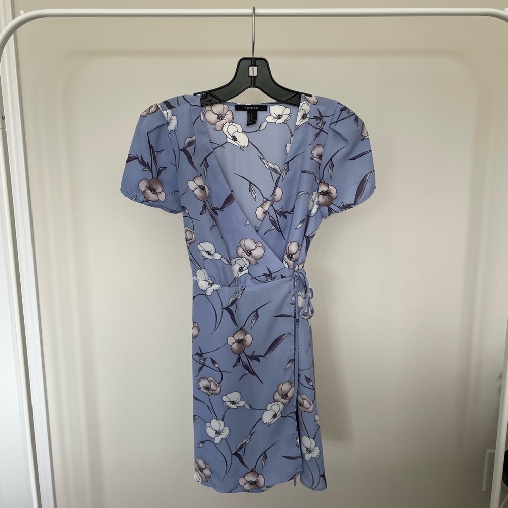 Forever 21 Floral Wrap Dress